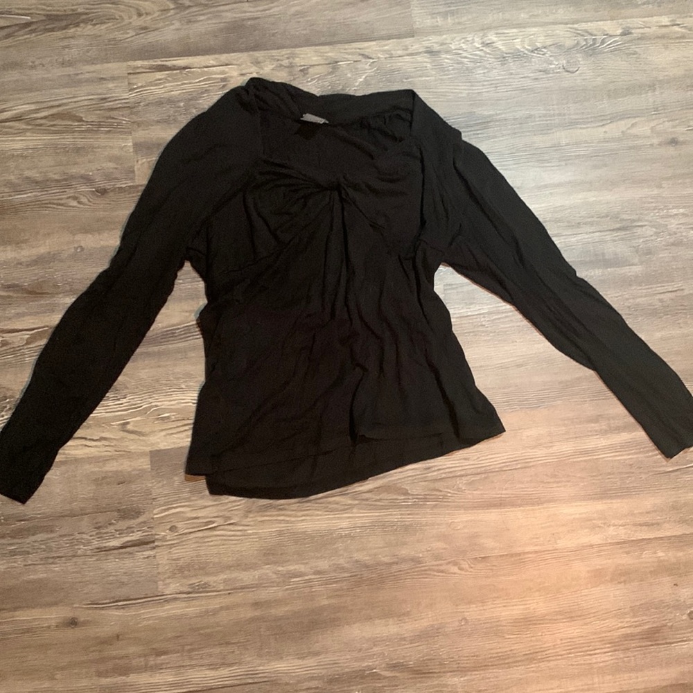 Ann Taylor Women’s long sleeved black top